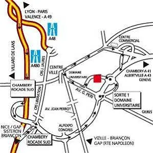 Grenoble Universite 2 Отель Жьер